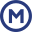 logo metro bleu